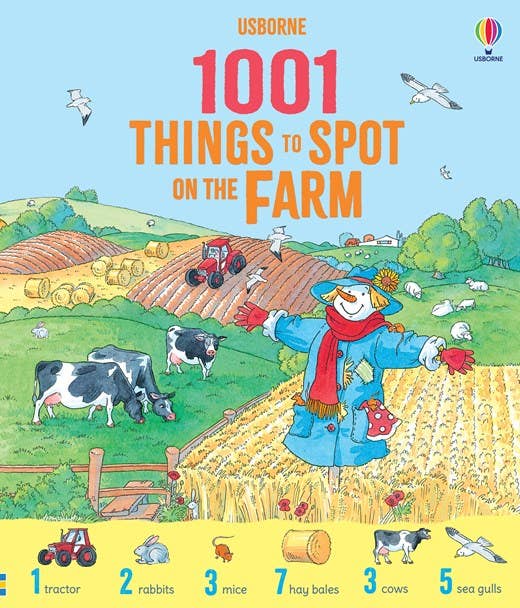 1001 Things To Spot On The Farm : Usborne