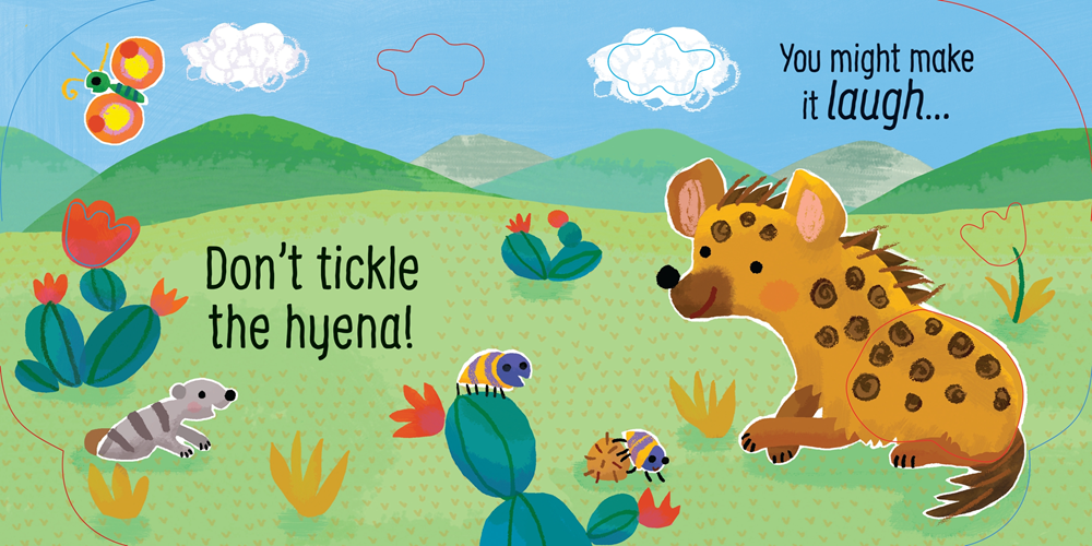 Don't Tickle The Monkey! : Usborne