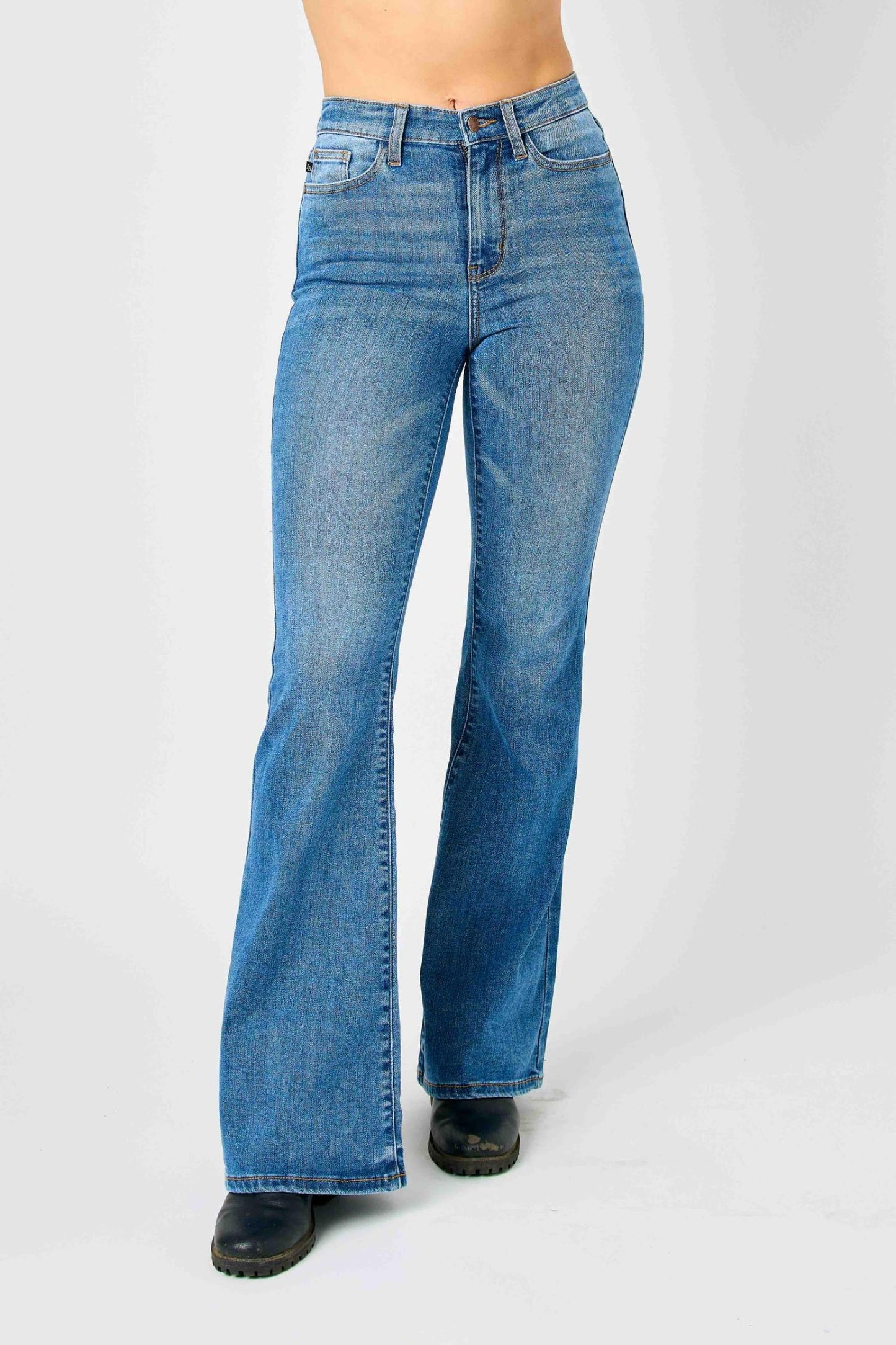 Judy Blue High Rise Flares