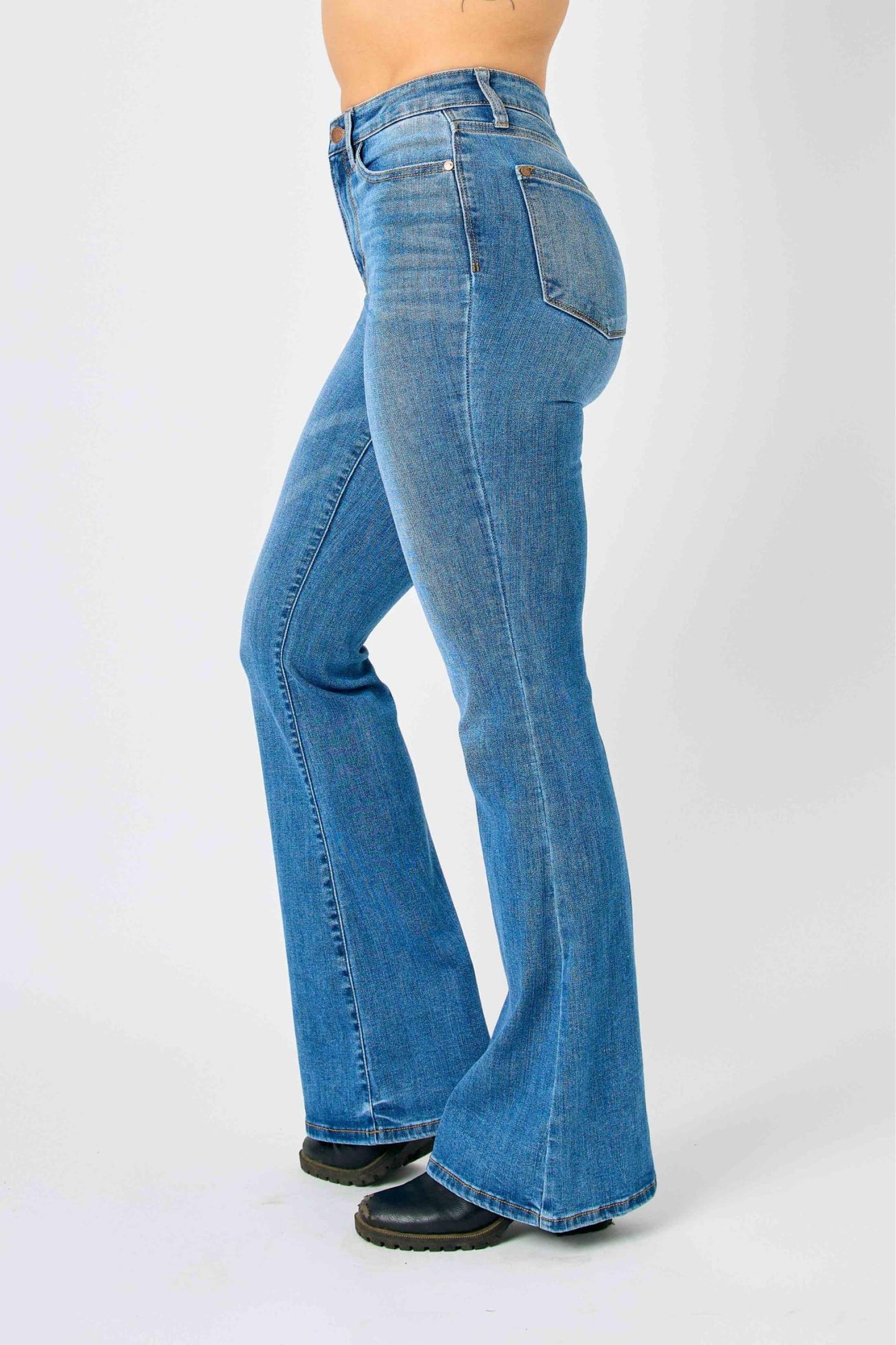 Judy Blue High Rise Flares
