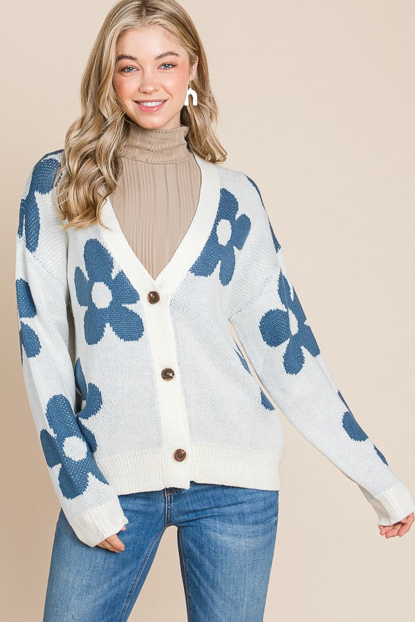 Belle Floral Cardigan