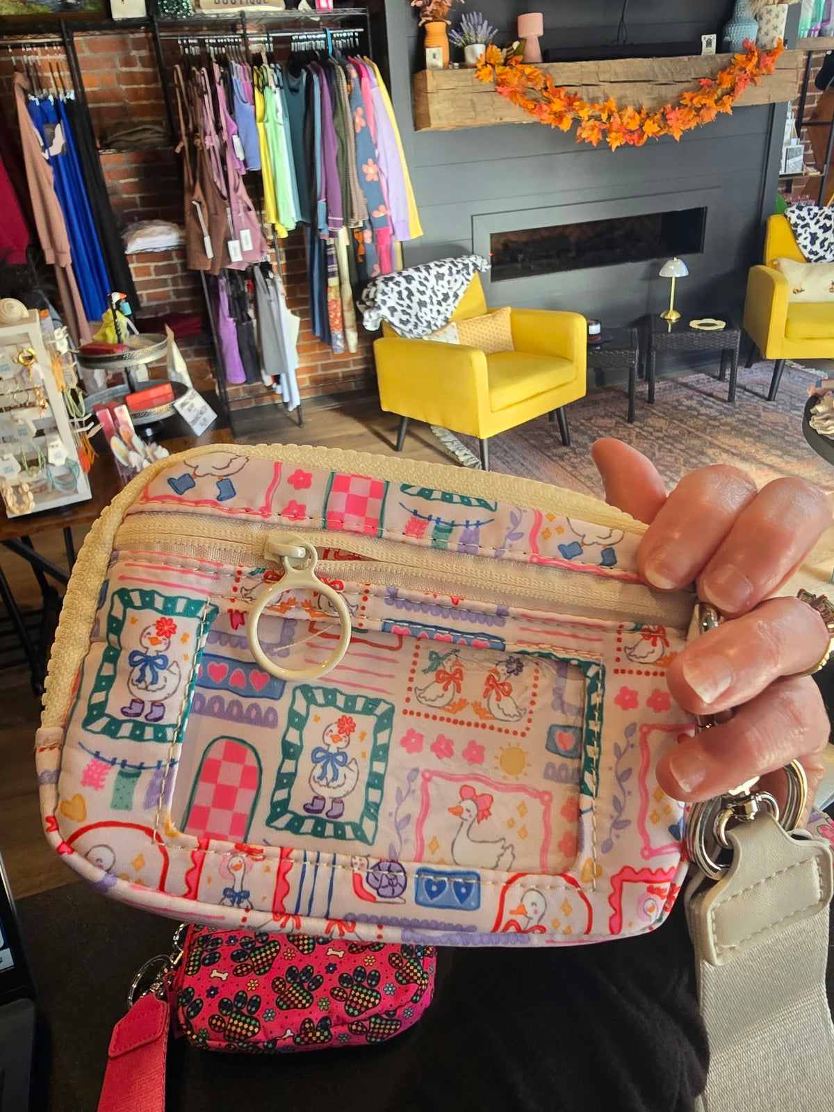 Picture Perfect Goose Wristlet Wallet