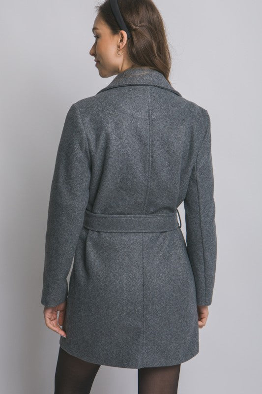 Belted Wrap Coat