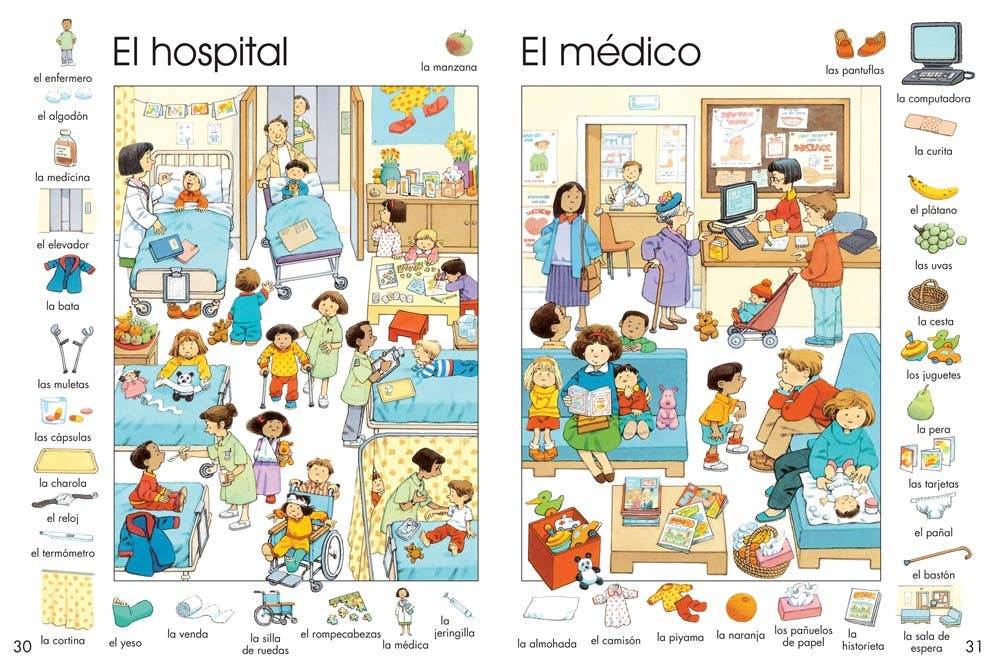 First Thousand Words In Spanish : Usborne
