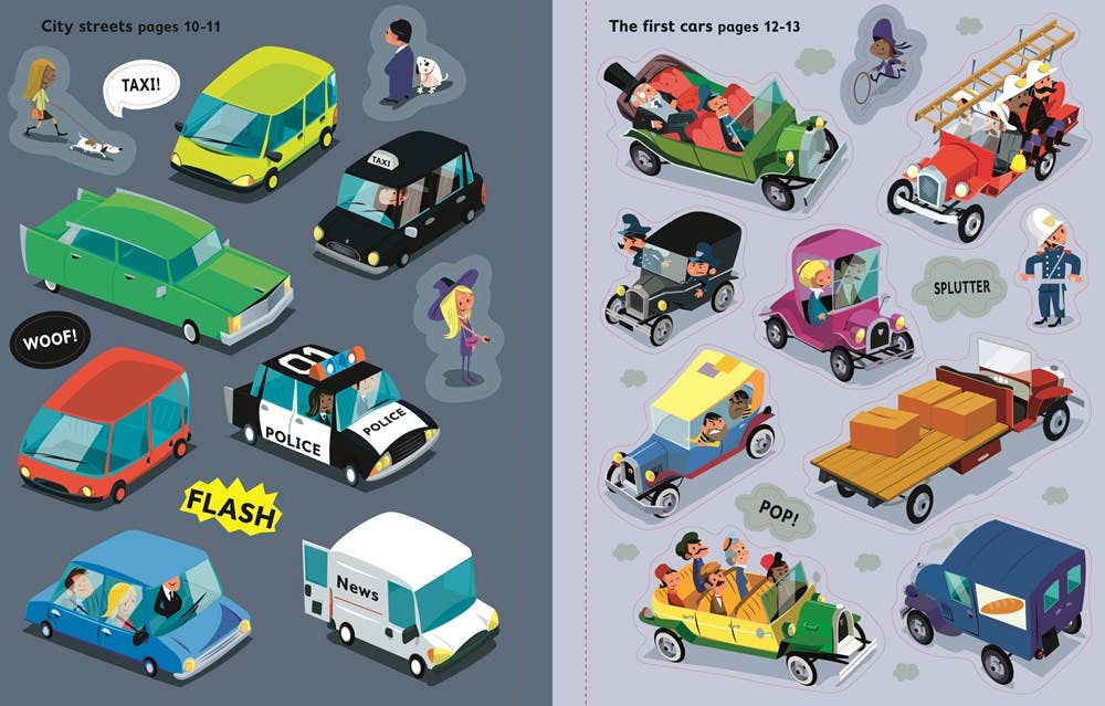 First Sticker Book Cars:Simon Tudhope