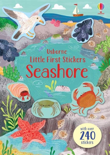Little First Stickers Seashore : Usborne