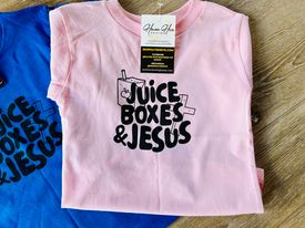 Juice Boxes and Jesus--Blue