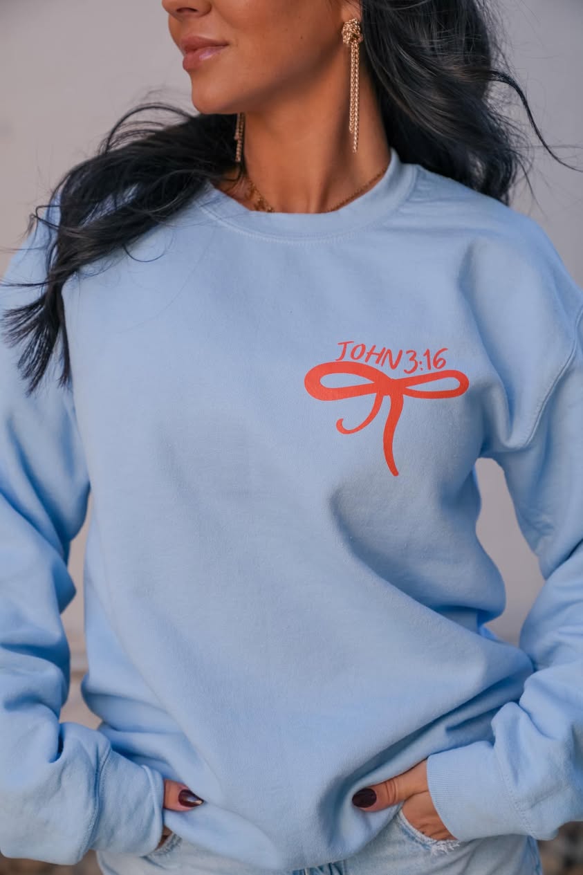 John 3:16 You Are So Loved Double-Sided CREW