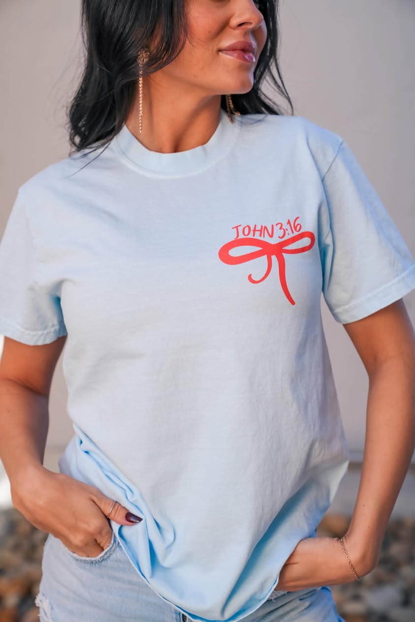 John 3:16 You Are So Loved Double-Sided TEE