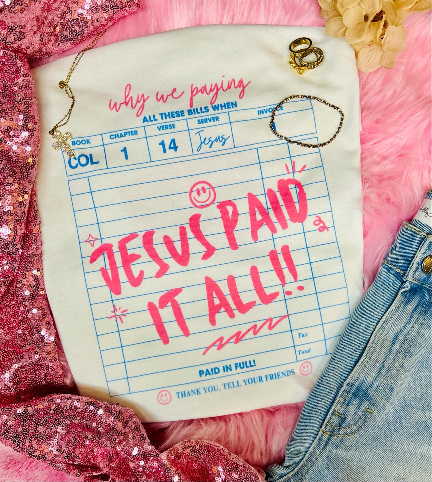 Why We Paying, Jesus Paid it All