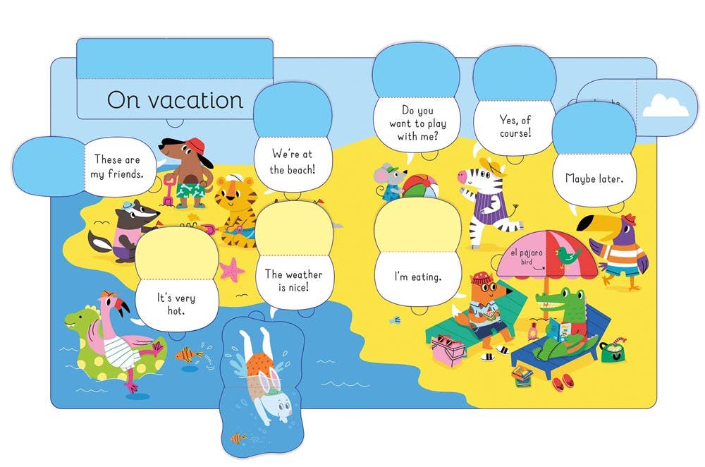 Lift-The-Flap First Spanish : Usborne