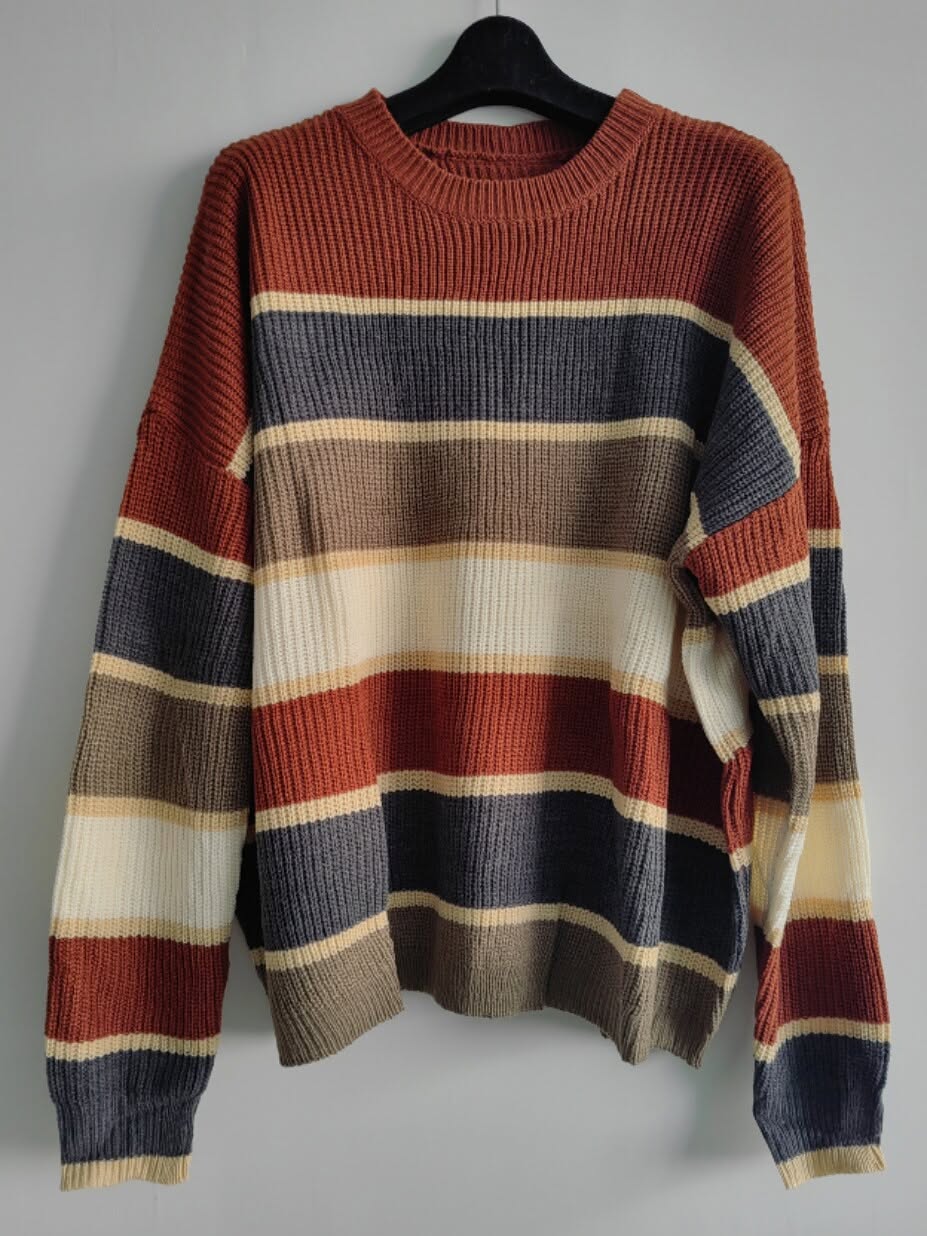 Rust Autumn Breeze Sweater