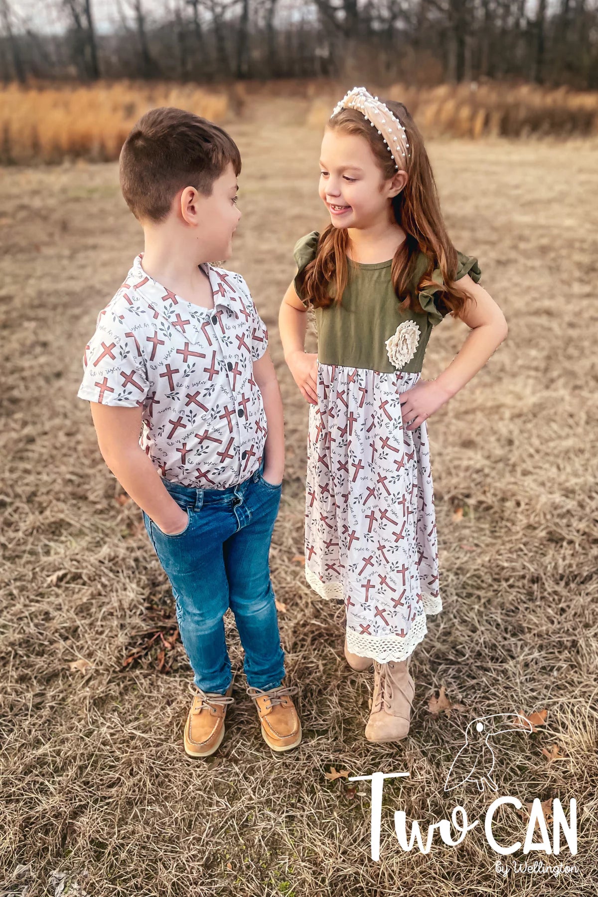 He is Risen Button Up