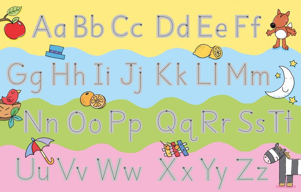 Wipe-Clean Alphabet : Usborne