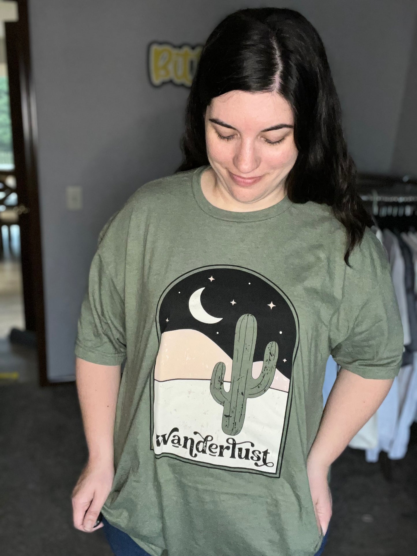 Wanderlust graphic tee