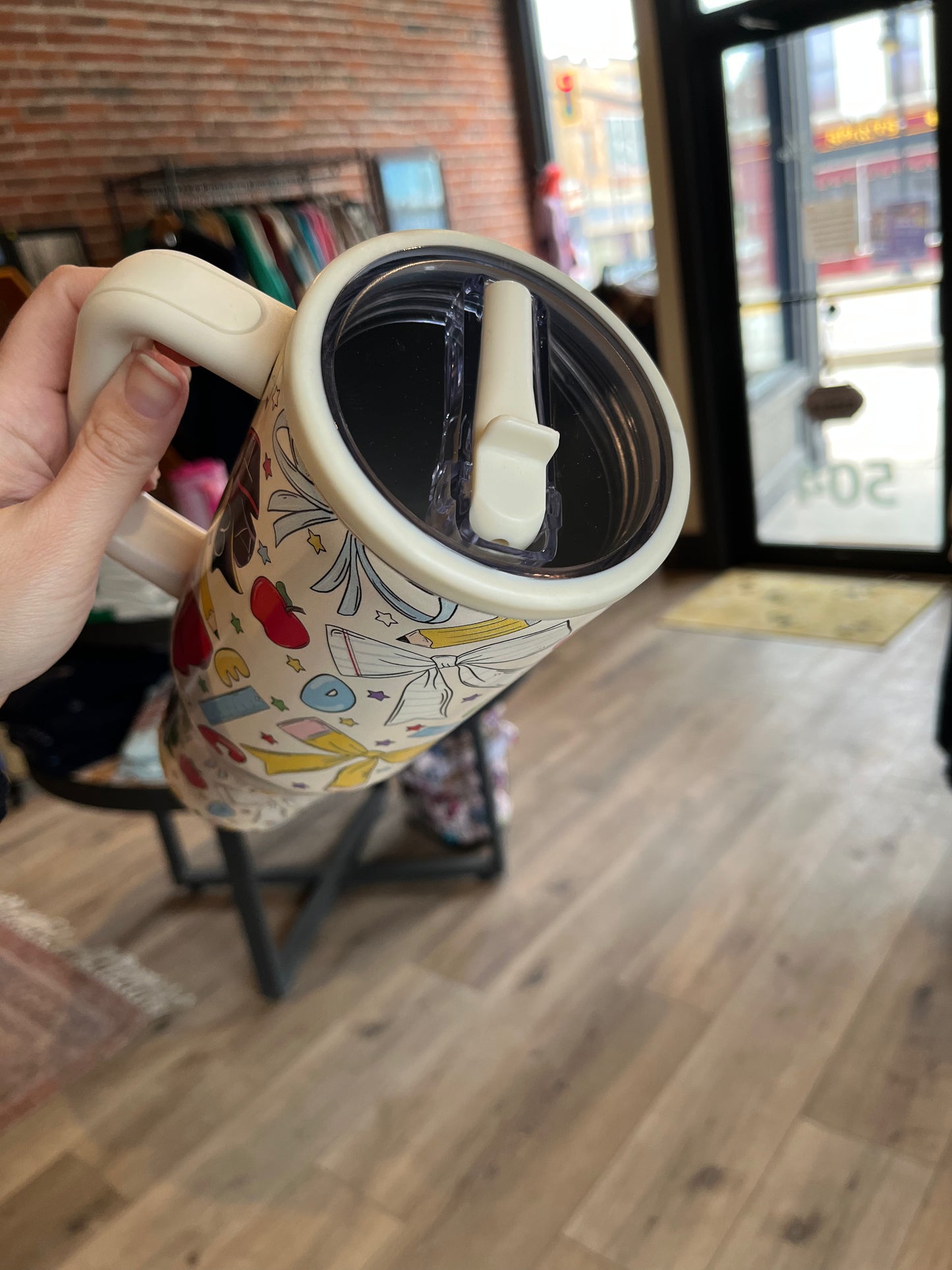 Teacher Bows 40oz Tumbler
