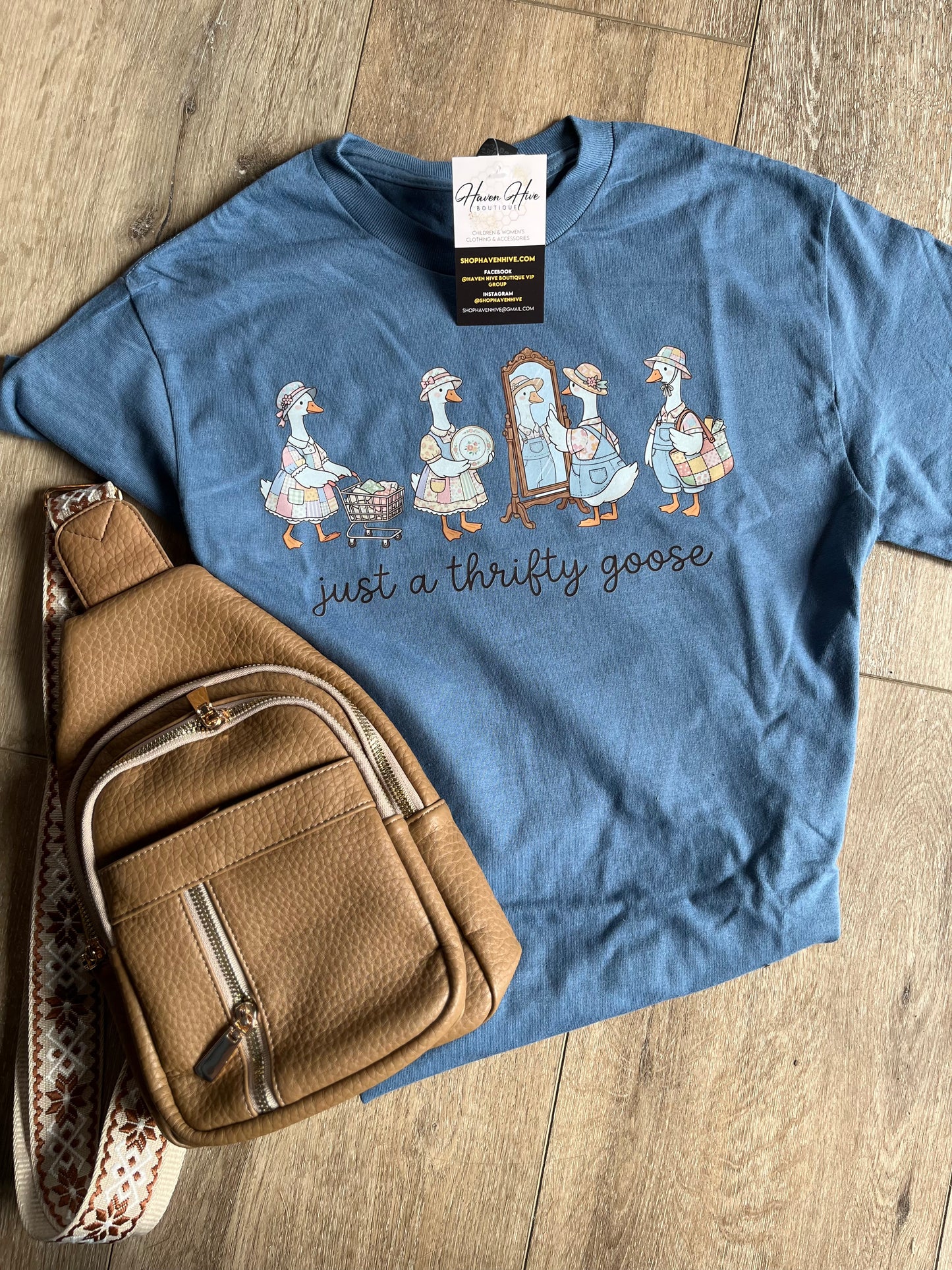 Just a Thrifty Goose Tee