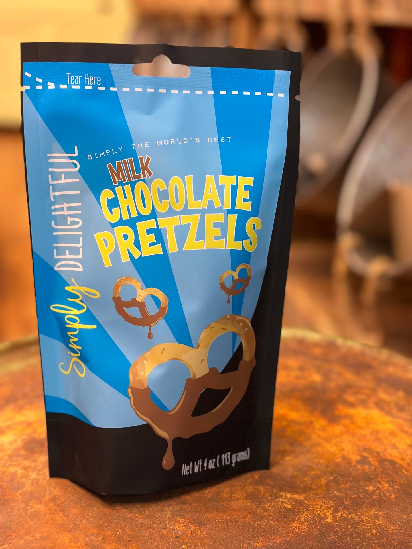 *Milk Chocolate Pretzels