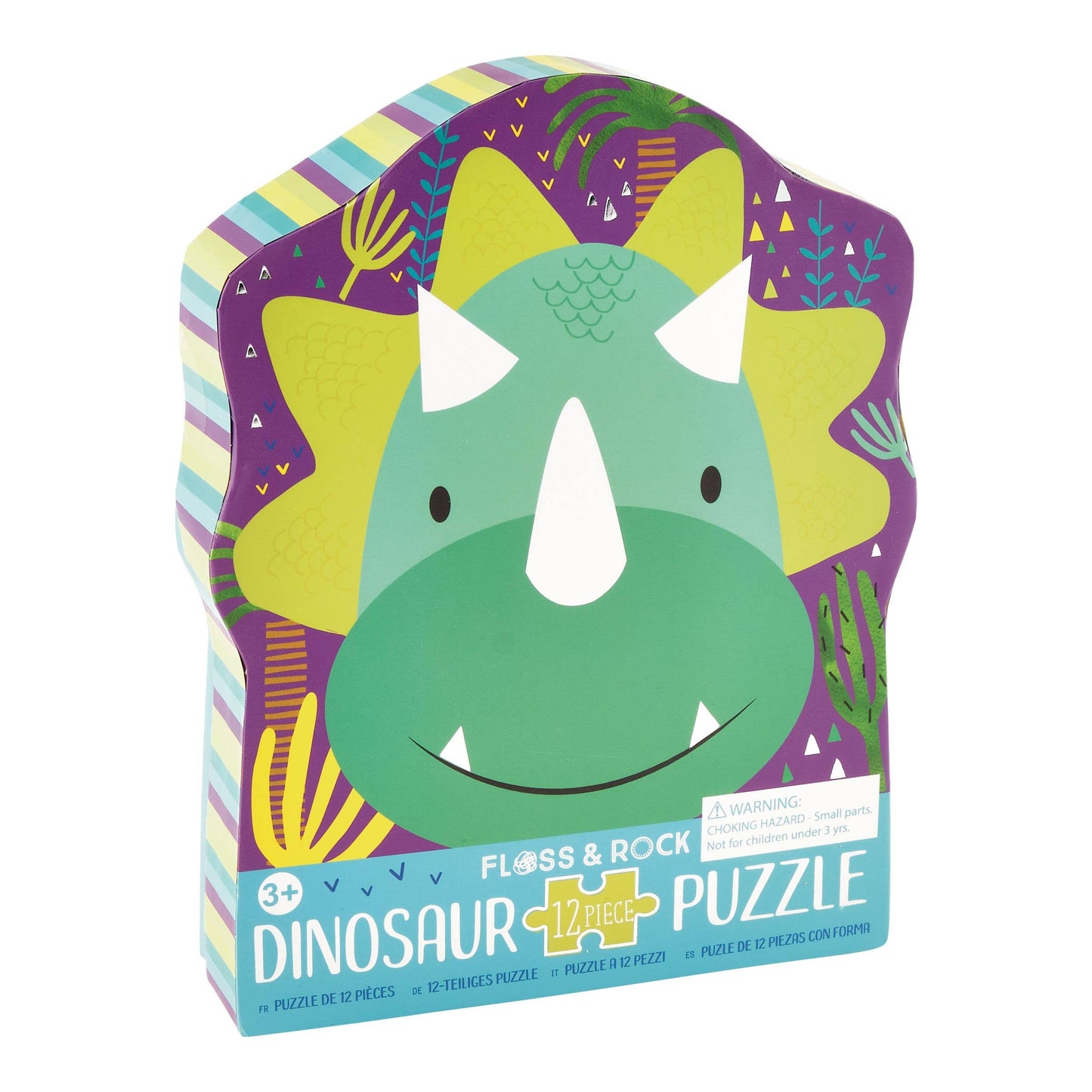 Dinosaur 12pc Shaped Jigsaw Puzzle