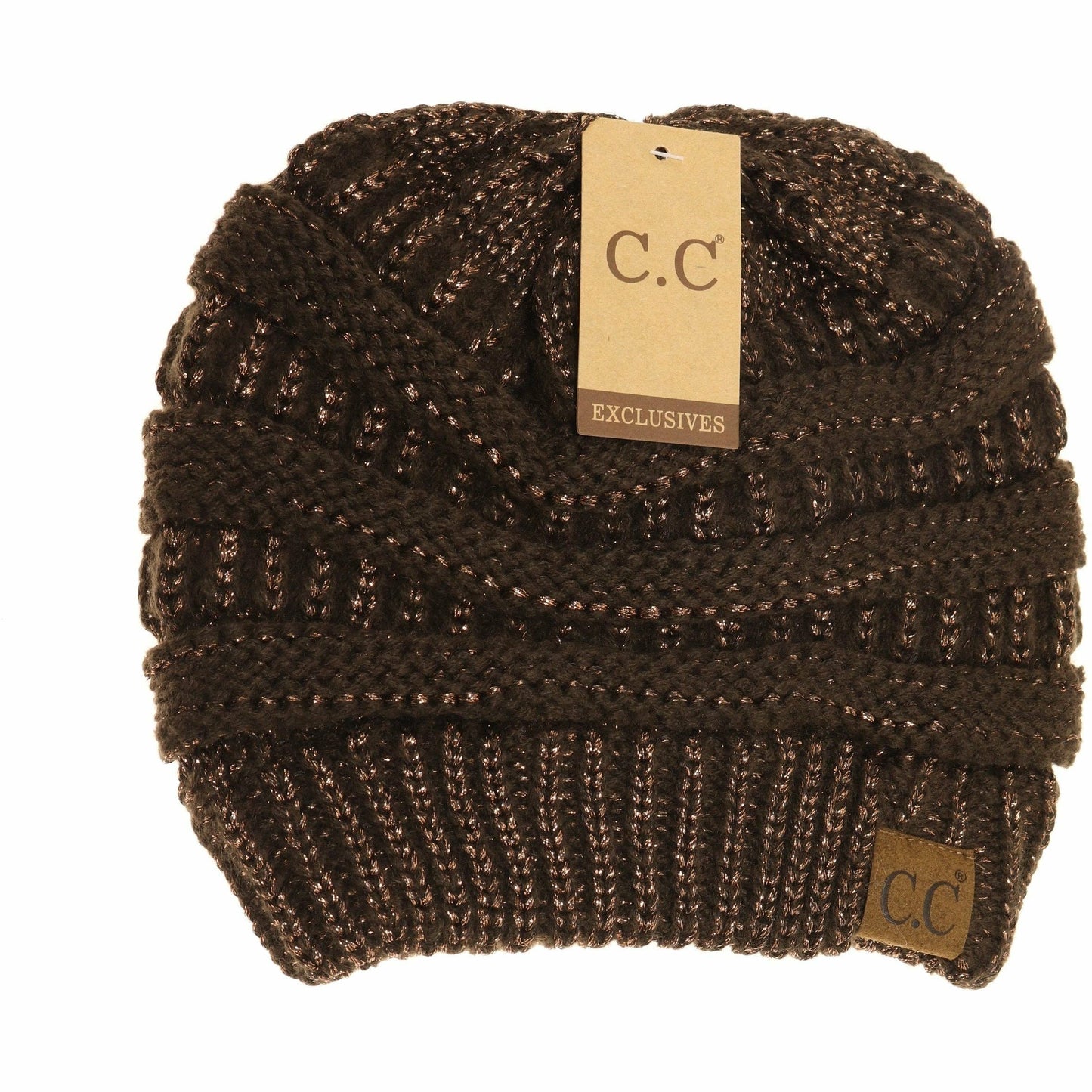 Metallic CC Beanies (Multiple Colors)
