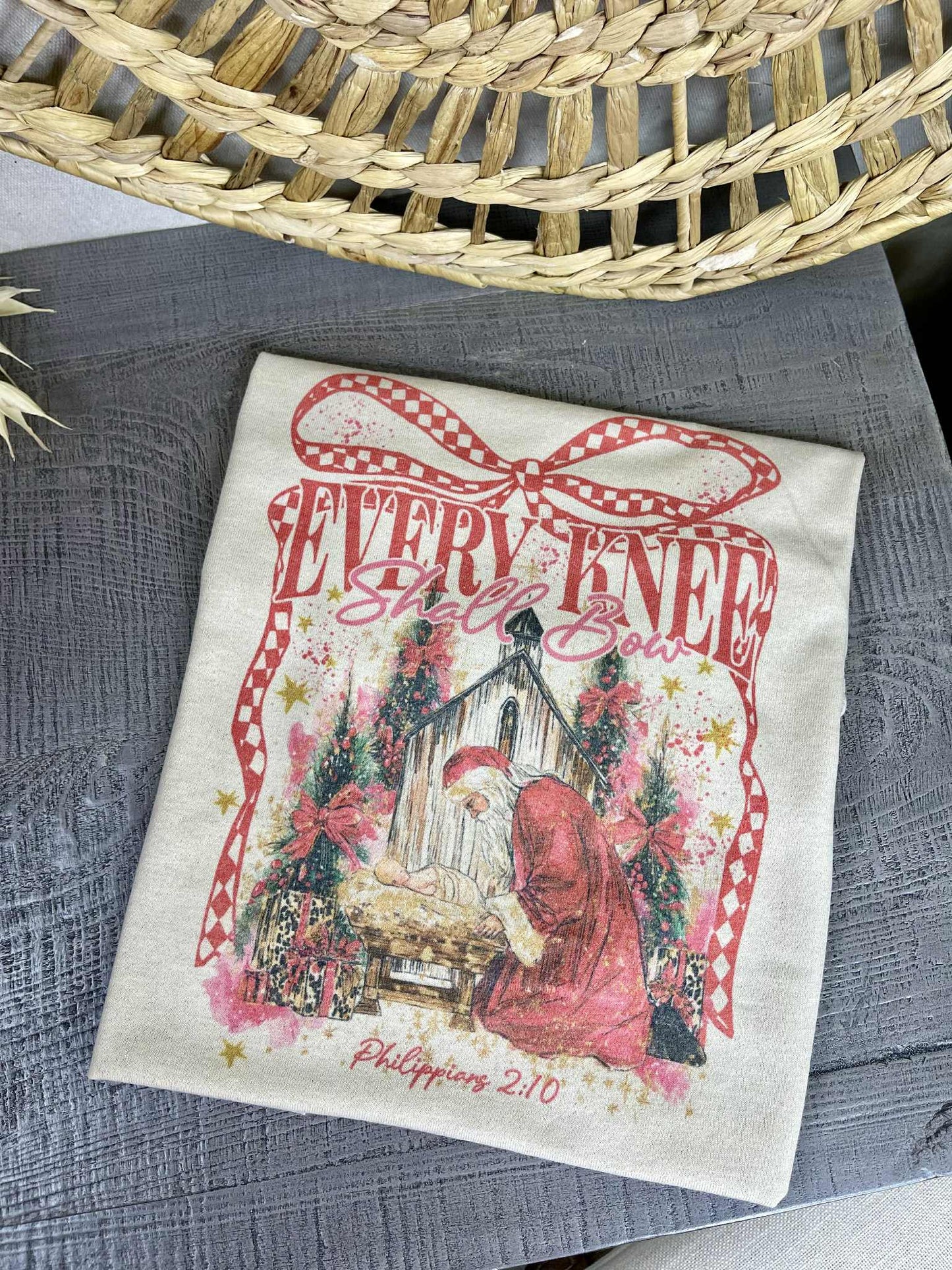 Every Knee Shall Bow Graphic Tee