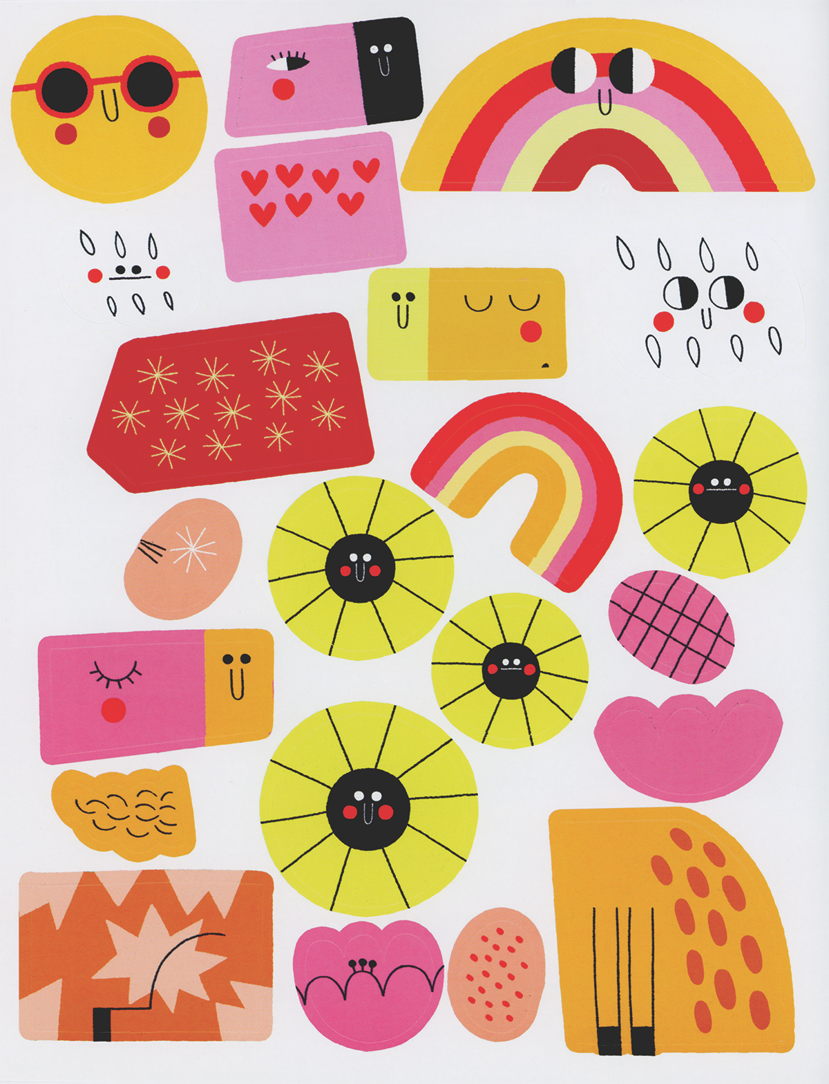 Missing Bits Stickers: Unicorns