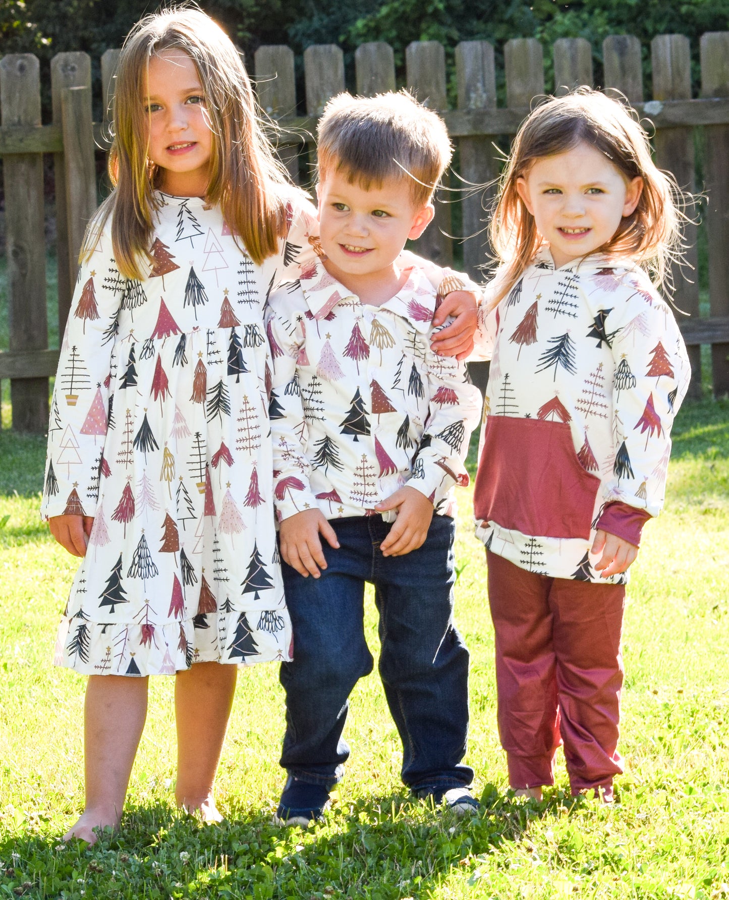 Winter Wonderland Hoodie 2-piece set (SIBLING MATCH SET)