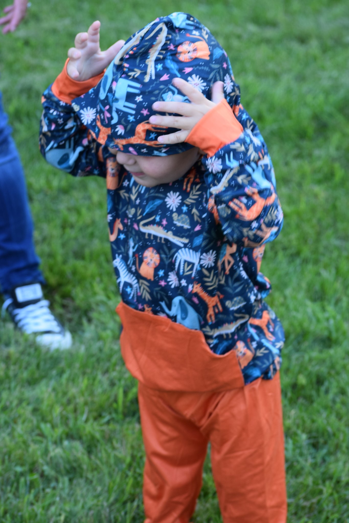 Jungle Animals Hoodie Set