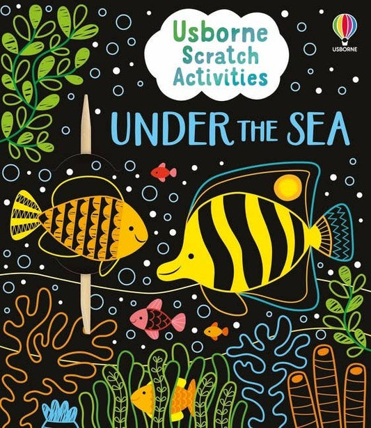 Usborne Scratch Activities Under the Sea: Rosie Dickins