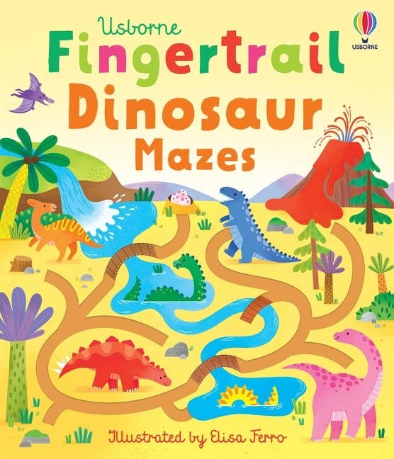 Fingertrail Dinosaur Mazes : Usborne
