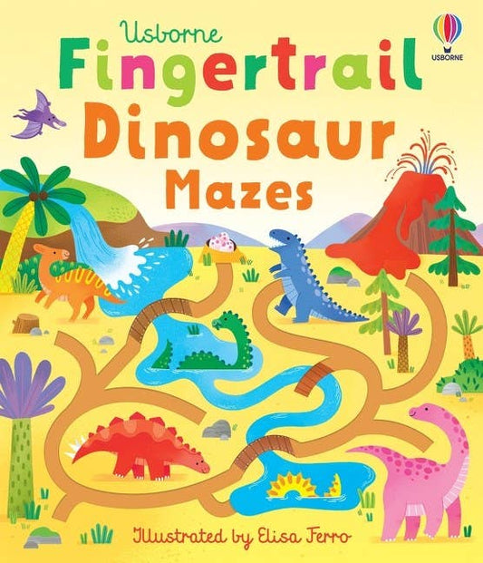 Fingertrail Dinosaur Mazes : Usborne