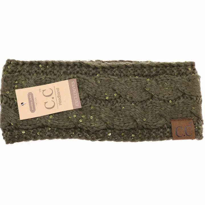 Sequin CC Women's Fashion Headband