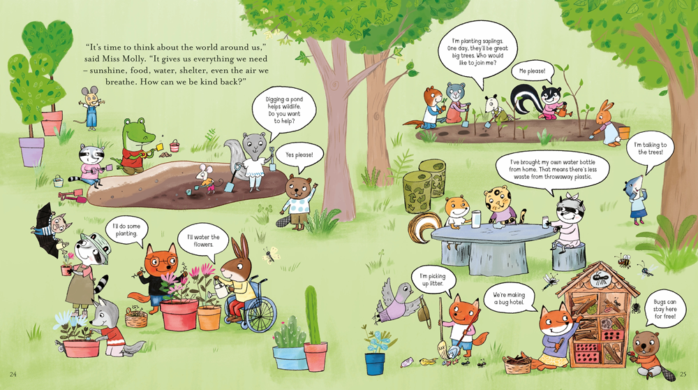 Miss Molly's School Of Kindness : Usborne