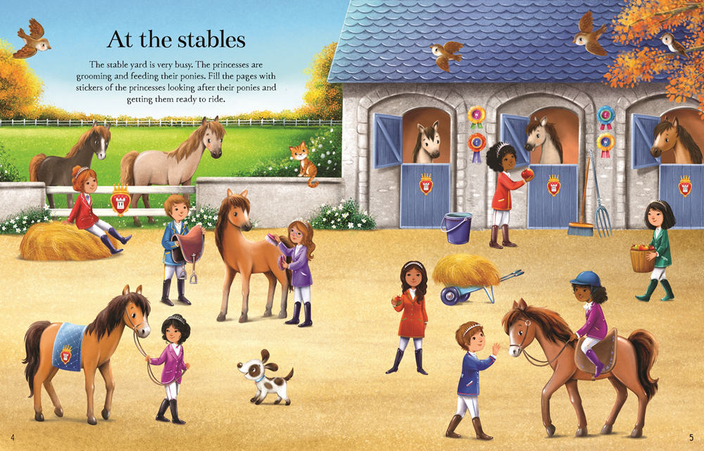 Princesses Sticker Book : Usborne