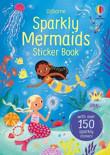 Sparkly Mermaids Sticker Book : Usborne