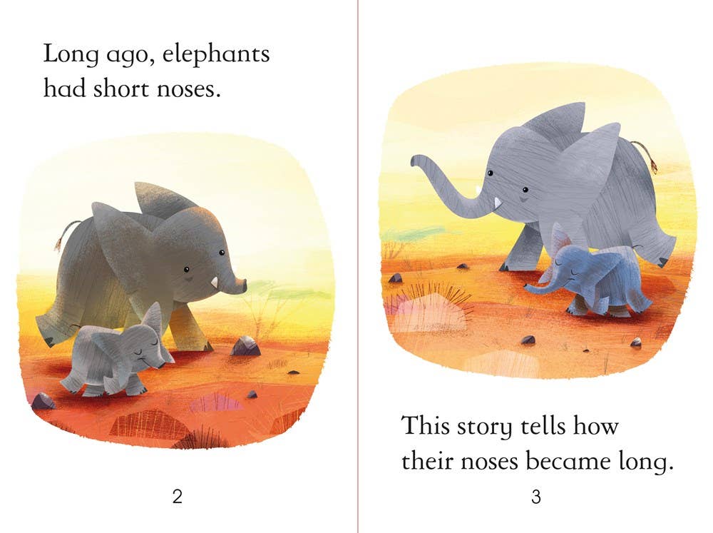 How The Elephant Got His Trunk : Usborne
