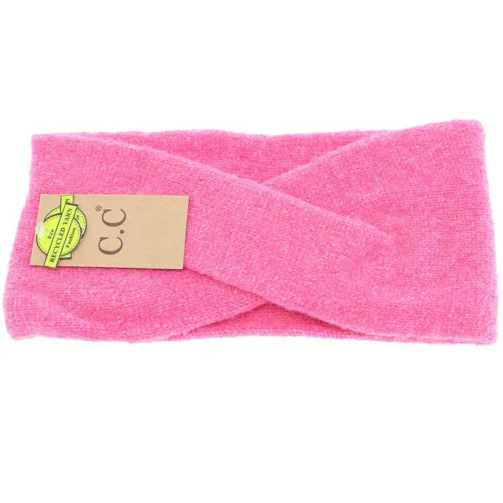 Soft Crossed C.C Head Wrap