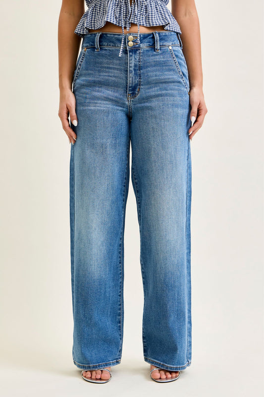 Judy Blue Short Inseam High Waist Trouser