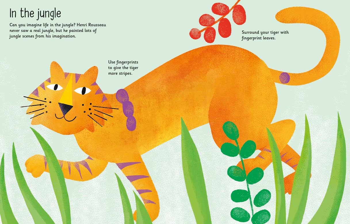 Fingerprint Activities Art: Usborne