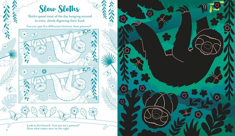 Usborne Scratch Activities Animals : Usborne