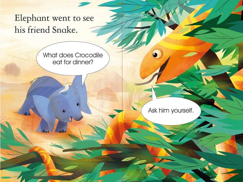 How The Elephant Got His Trunk : Usborne