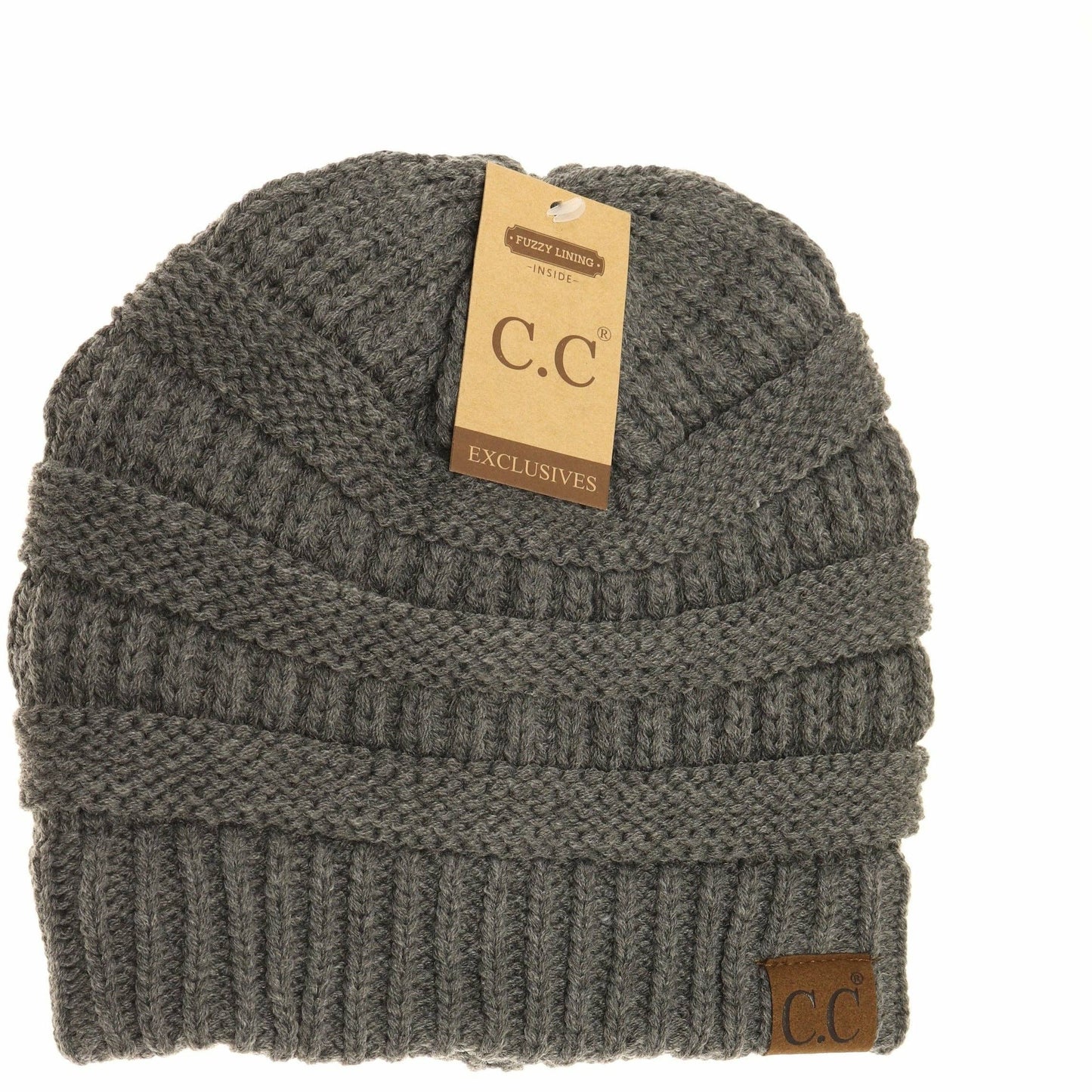 Classic Fuzzy Lined CC Beanie (Multiple Colors)