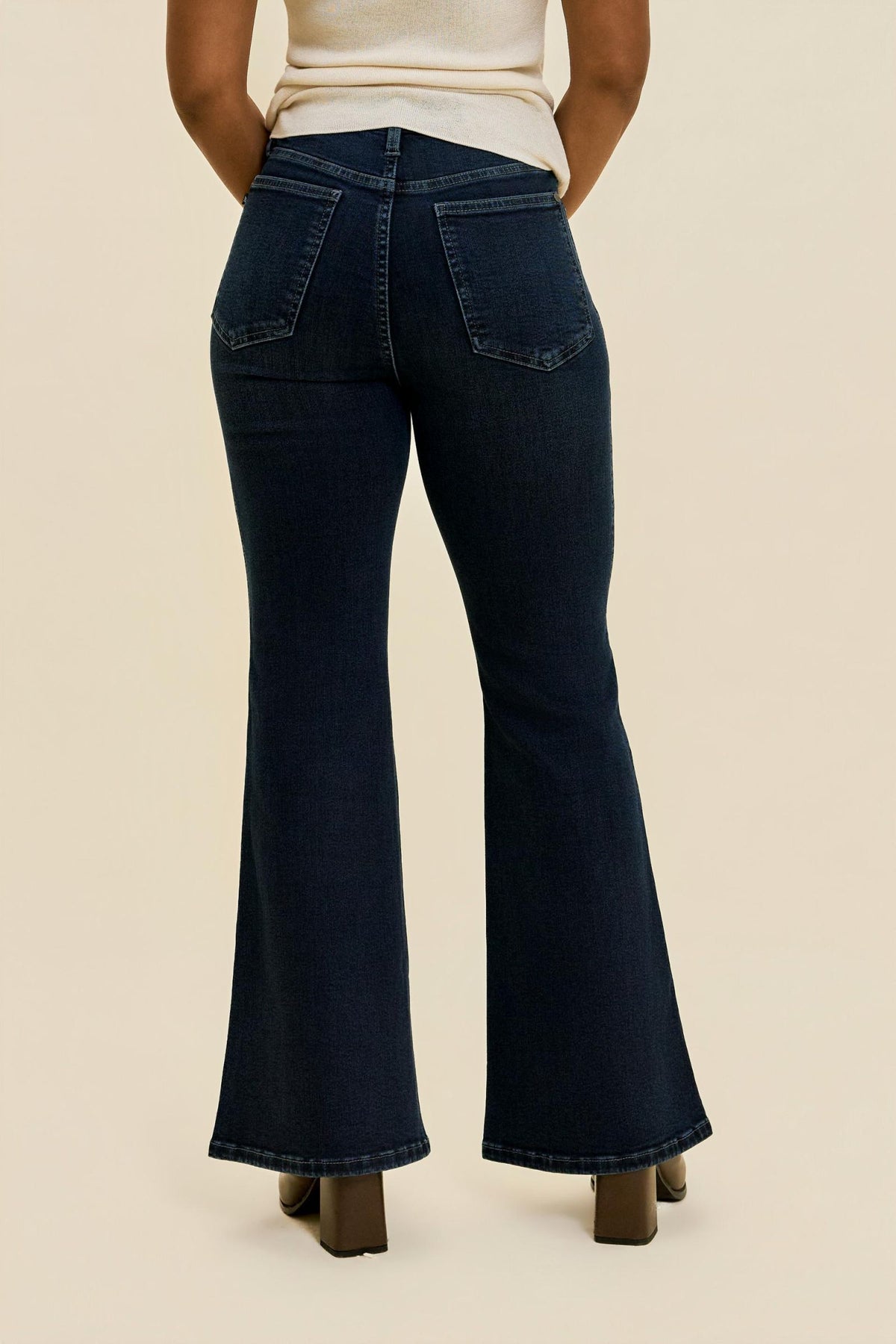 Judy Blue Petite Tummy Control Charlotte Flare Jeans
