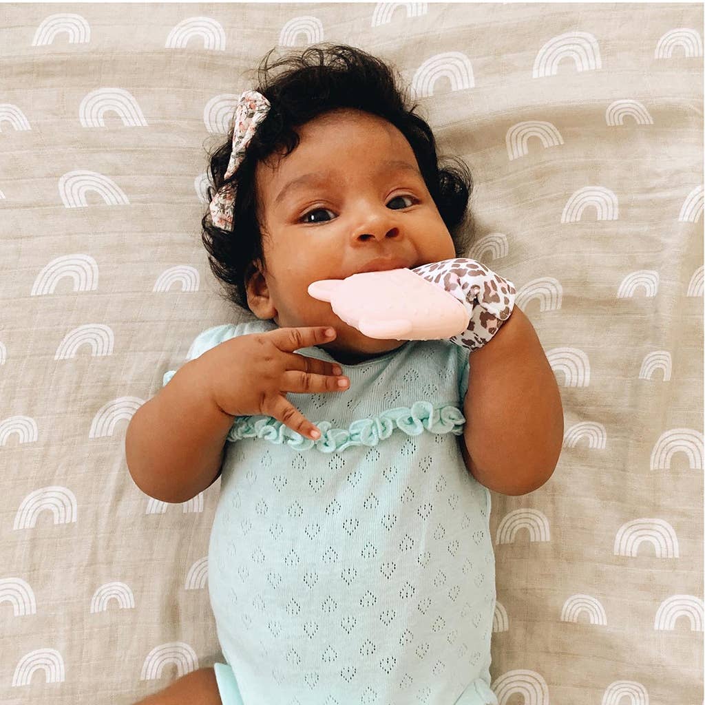Itzy Mitt™ Silicone Teething Mitt