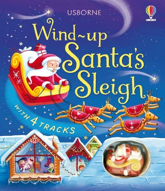 Wind-Up Santa's Sleigh : Usborne