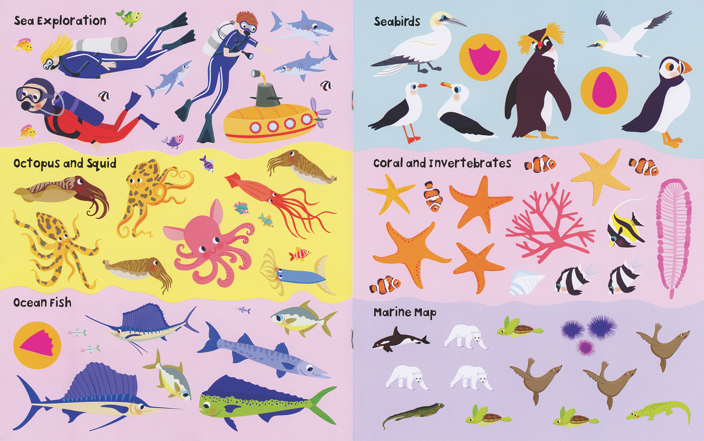 Ocean Sticker Facts