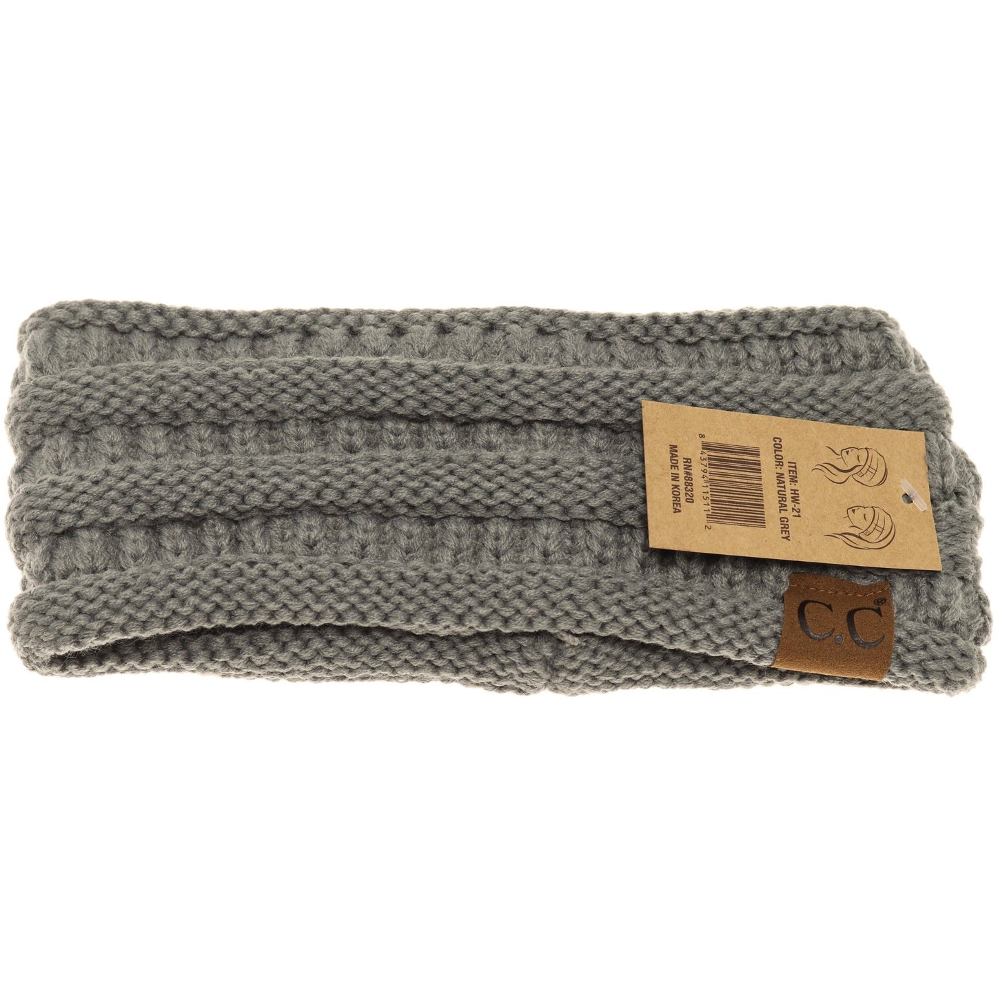 Solid Ribbed Women's Fashion Headband (Multiple colors)