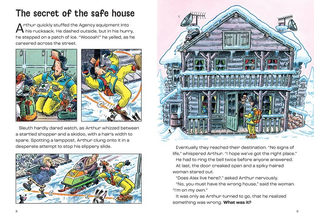 Puzzle Advenutres: Agent Arthur's Arctic Adventure : Usborne