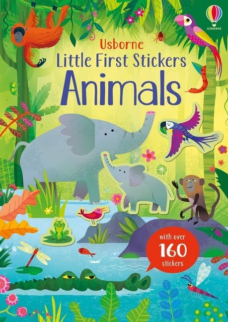 Little First Stickers Animals : Usborne