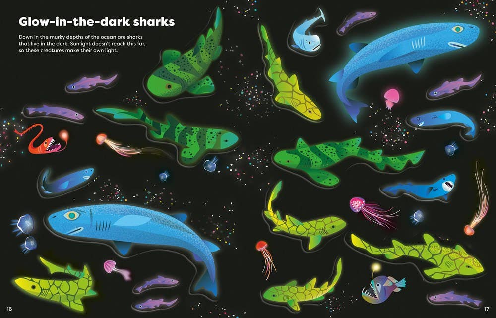 Big Sticker Book of Sharks : Usborne